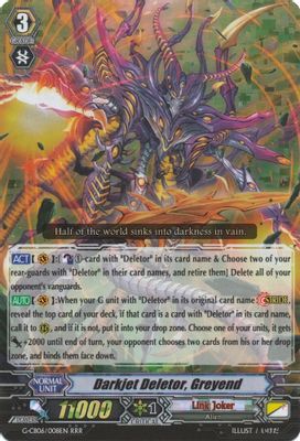 Darkjet Deletor, Greyend