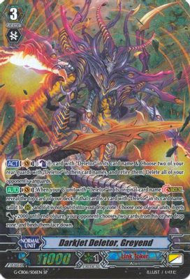 Darkjet Deletor, Greyend (SP)