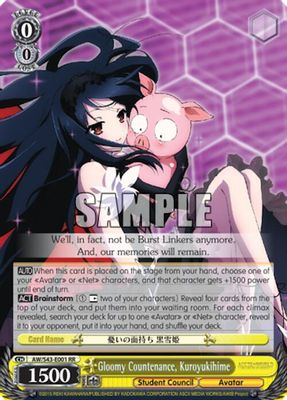 Gloomy Countenance, Kuroyukihime