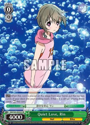 Quiet Love, Rin (SR)