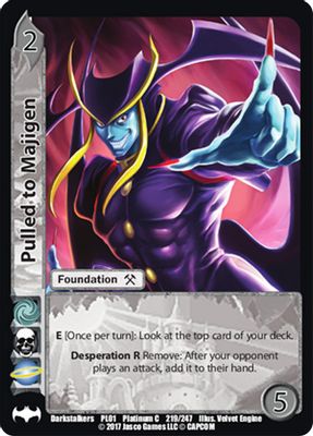 Pulled to Majigen