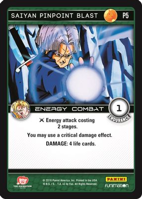 Saiyan Pinpoint Blast (Vengeance)