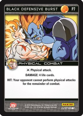 Black Defensive Burst (Vengeance)