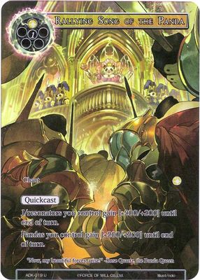 Rallying Song of the Panda (Full Art)