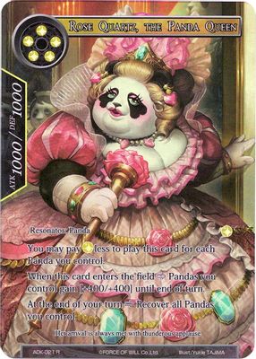 Rose Quartz, the Panda Queen (Full Art)