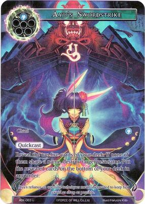 Ayu's Swordstrike (Full Art)