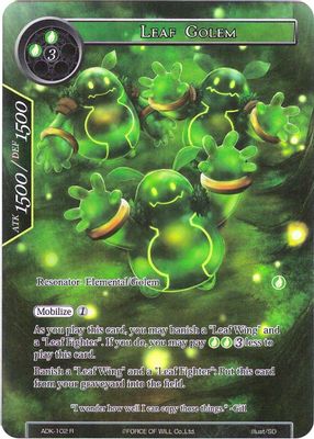 Leaf Golem (Full Art)