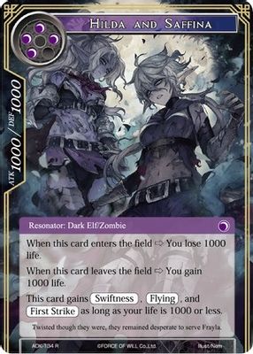 Hilda and Saffina
