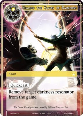 Sealing the Gates of Darkness