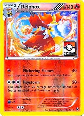 Delphox - 13/124 (Pokemon League)