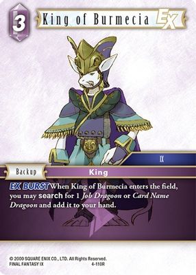 King of Burmecia EX