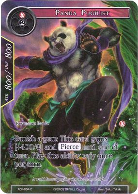 Panda Pugilist (Full Art)