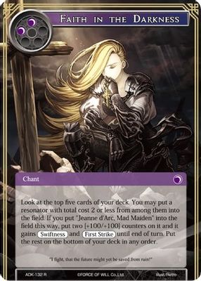 Faith in the Darkness
