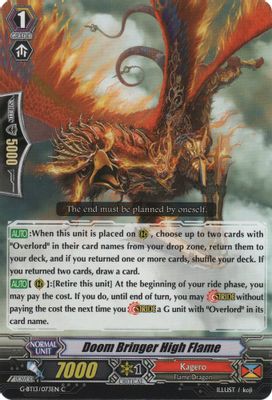 Doom Bringer High Flame