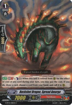 Buckshot Dragon, Spread Amarga