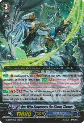 One Who Surpasses the Storm, Thavas