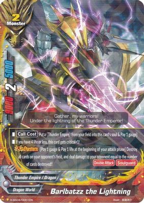 Barlbatzz the Lightning (R Foil)