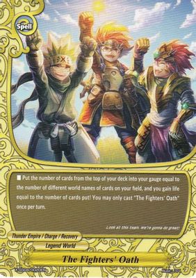 The Fighters' Oath