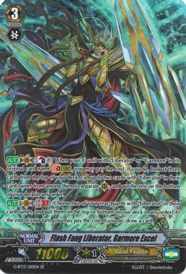 Flash Fang Liberator, Garmore Excel (SP)