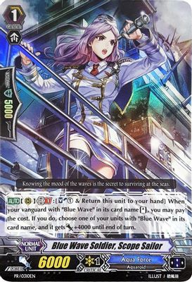 Blue Wave Soldier, Scope Sailor