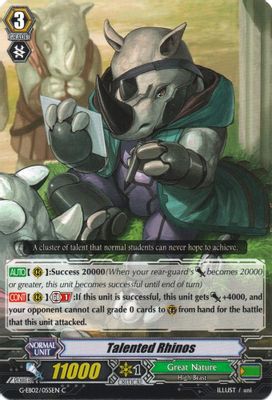 Talented Rhinos