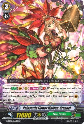 Poinsettia Flower Maiden, Grennel