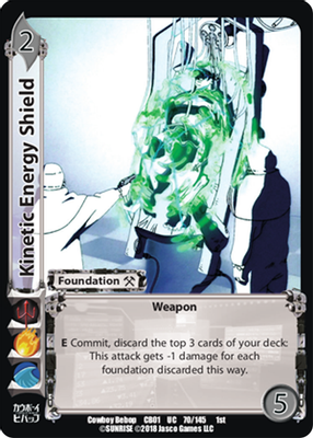 Kinetic Energy Shield
