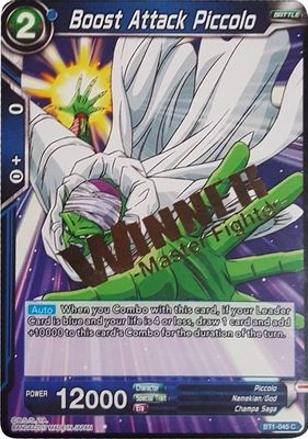 Boost Attack Piccolo (Winner Stamped)