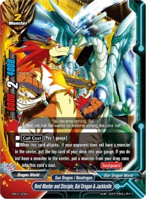 Best Master and Disciple, Bal Dragon & Jackknife