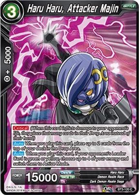 Haru Haru, Attacker Majin (2018)