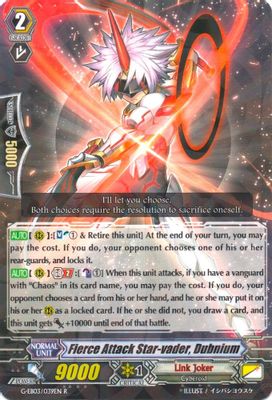 Fierce Attack Star-vader, Dubnium