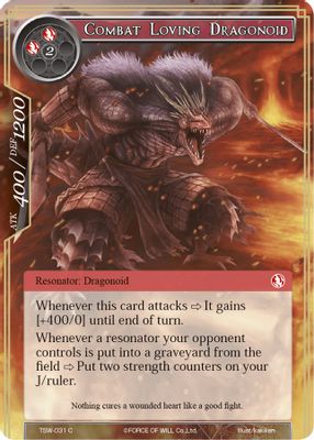 Combat Loving Dragonoid