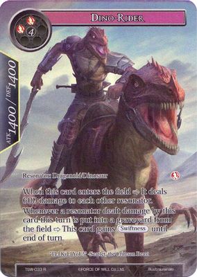 Dino-Rider (Full Art)