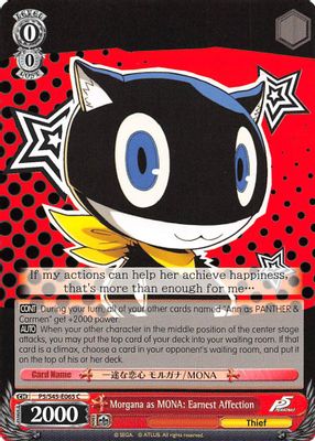 Morgana as MONA: Earnest Affection