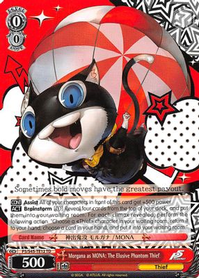 Morgana as MONA: The Elusive Phantom Thief