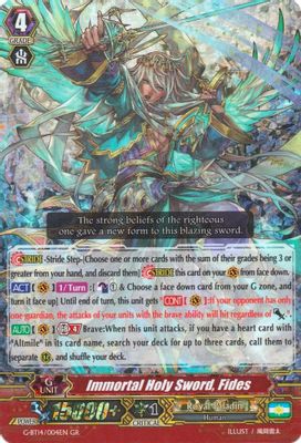 Immortal Holy Sword, Fides