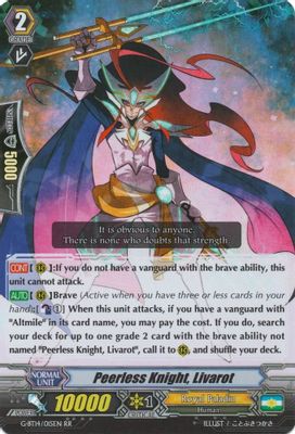 Peerless Knight, Livarot