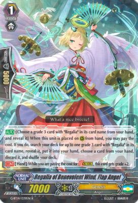 Regalia of Benevolent Wind, Flap Angel
