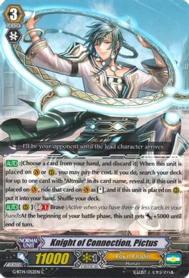 Knight of Connection, Pictus