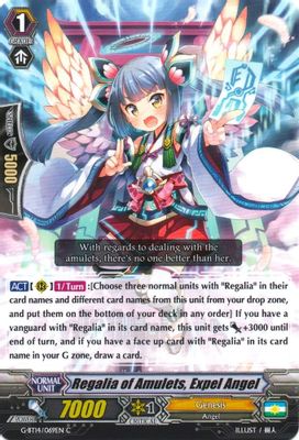 Regalia of Amulets, Expel Angel