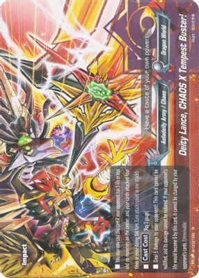 Deity Lance, CHAOS X Tempest Buster!
