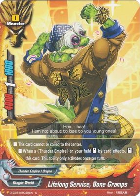 Lifelong Service, Bone Gramps
