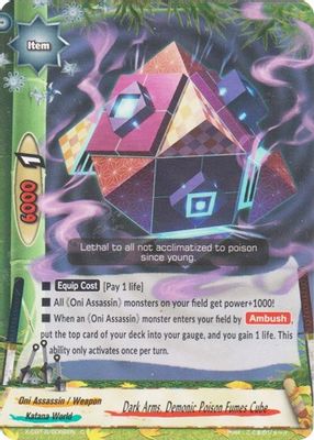Dark Arms, Demonic Poison Fumes Cube