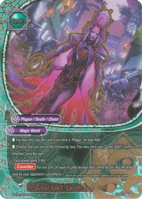Great Spell, Latent Infection