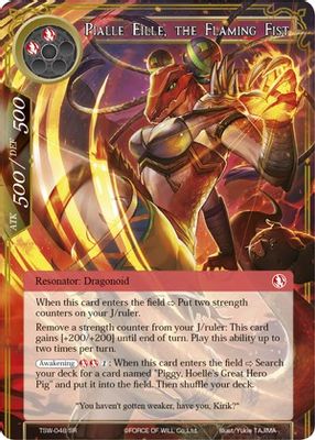 Pialle Eille, the Flaming Fist