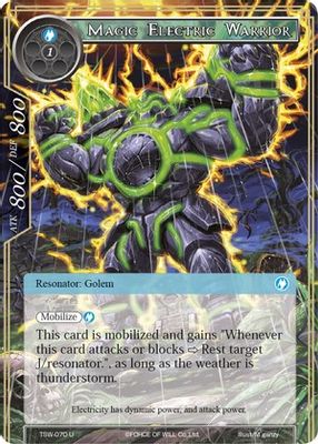Magic Electric Warrior