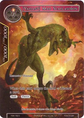 [Variant] Mad Scarlasodon (Full Art)