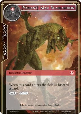 [Variant] Mad Scarlasodon