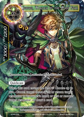 Jupiter, Warlock of the Wood Star