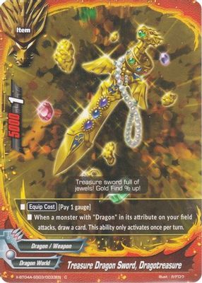 Treasure Dragon Sword, Dragotreasure
